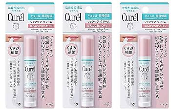 Amazon.co.jp: 【3個セット】キュレル リップケアクリーム